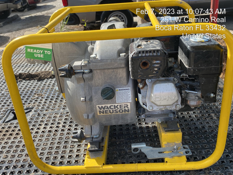 2022 WACKER NEUSON PT2A