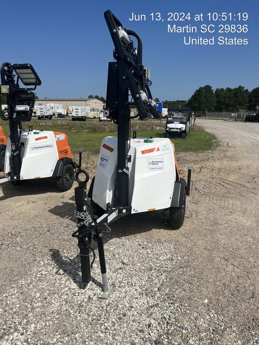 2024 Generac MLT6SKDS-STD4 ELEC WINCH Diesel, Electric Winch Mast, Powerzone Controller, (4) 320W LED Lights, 4kW Generator, 39.9 Gal Fuel Tank, 2" Ball, T3