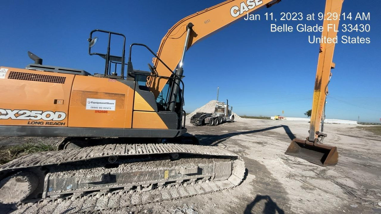 2018 CASE CX250D LR