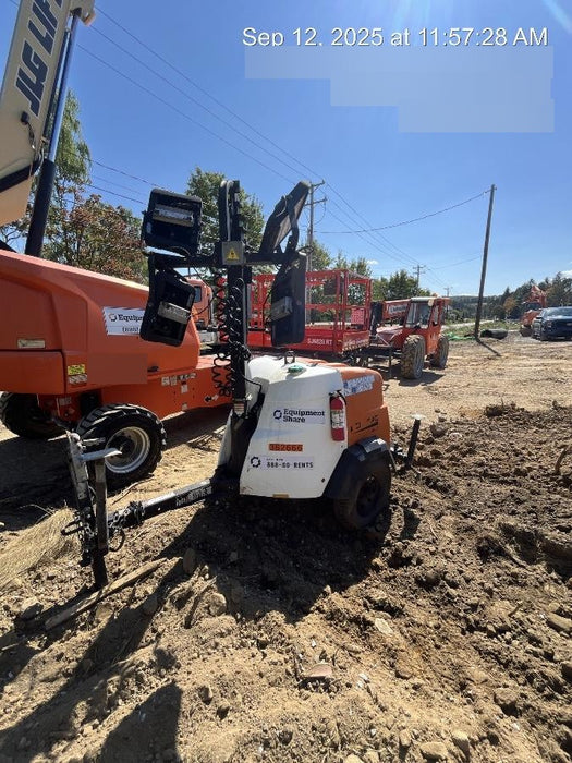 2023 Generac MLT2 Diesel, Flex Switch 120V Input, Powerzone Controller, 
(4) 320W LED Lights, 4kW Generator, 39.9 Gal Fuel Tank, 2" Ball, T3