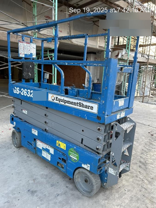 2018 Genie GS-2632 GENIE GS-2632 w/Fixed Rail, Chain Entry