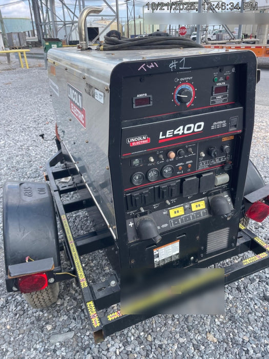 2024 Lincoln Electric LE400 Kubota V1505, Trlr, Cable Rack, Light Kit, ES Decals, T3