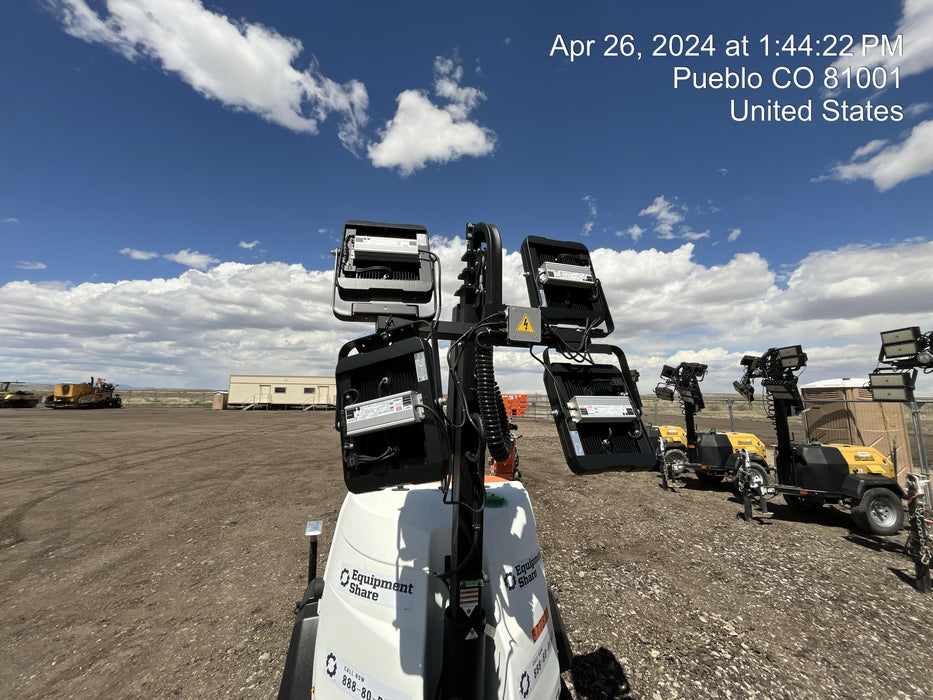 2023 Generac MLT2 Diesel, Flex Switch 120V Input, Powerzone Controller, 
(4) 320W LED Lights, 4kW Generator, 39.9 Gal Fuel Tank, 2" Ball, T3