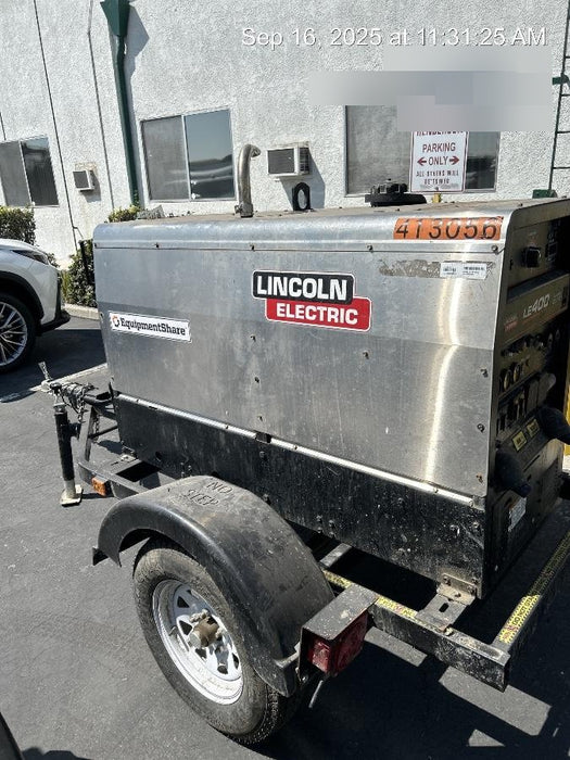 2024 Lincoln Electric LE400 Kubota V1505, Trlr, Cable Rack, Light Kit, ES Decals, T3