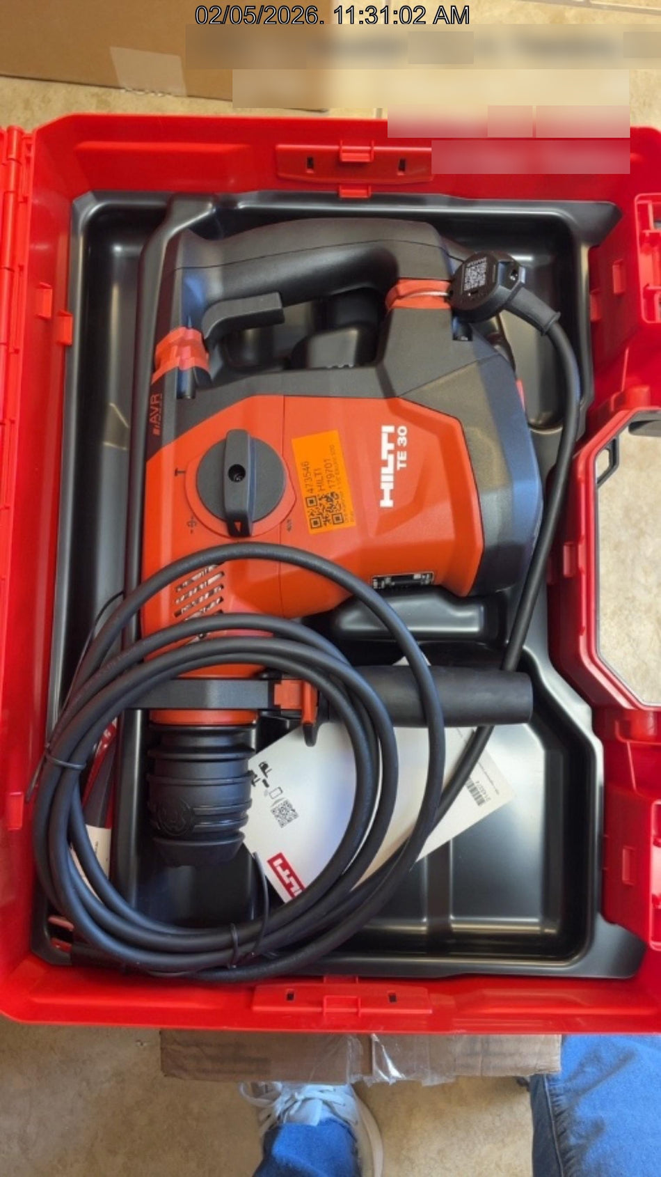 2024 HILTI TE 30-C AVR