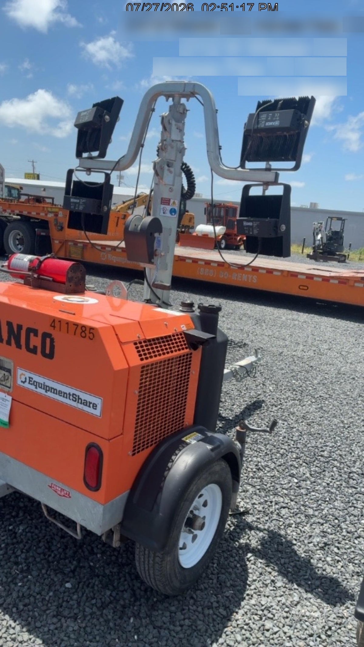 2024 Wanco WLTT-4MM4K Diesel, Deep Sea Controller, Shore Power Plug, Auto Start, (4) 350W LED Floodlights, 4kW Generator, 60 Gal Fuel Tank, 2" Ball, T3