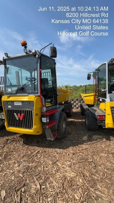2025 WACKER NEUSON DV605 Cab Turf Tires