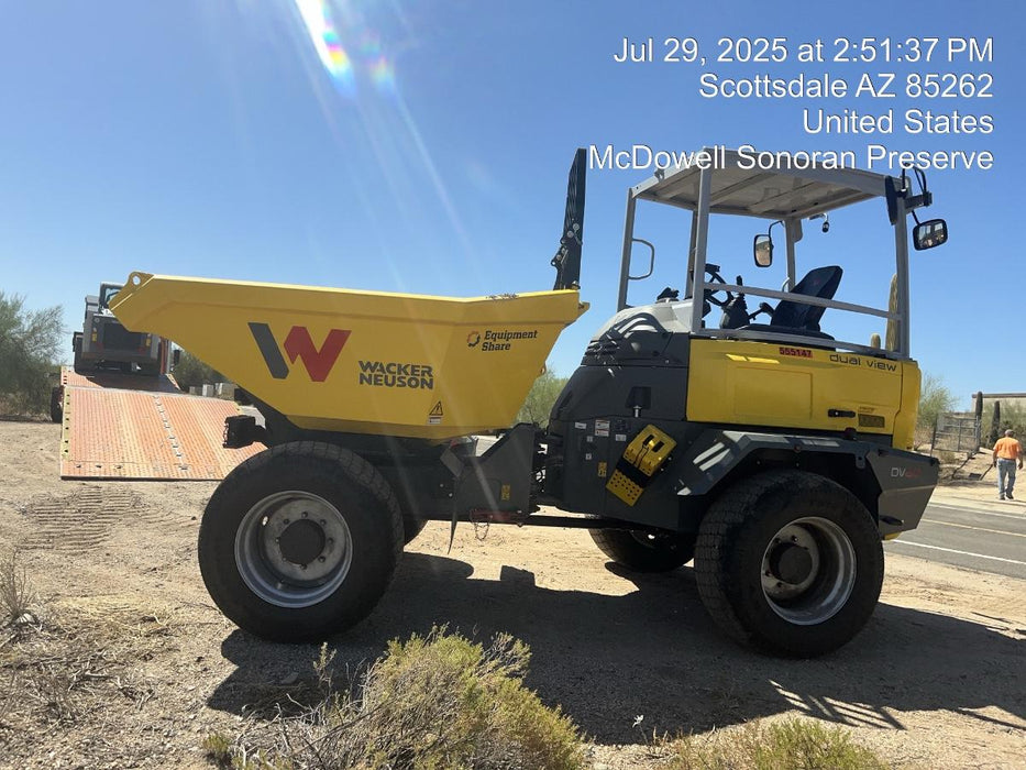 2025 WACKER NEUSON DV603 Canopy Turf Tires