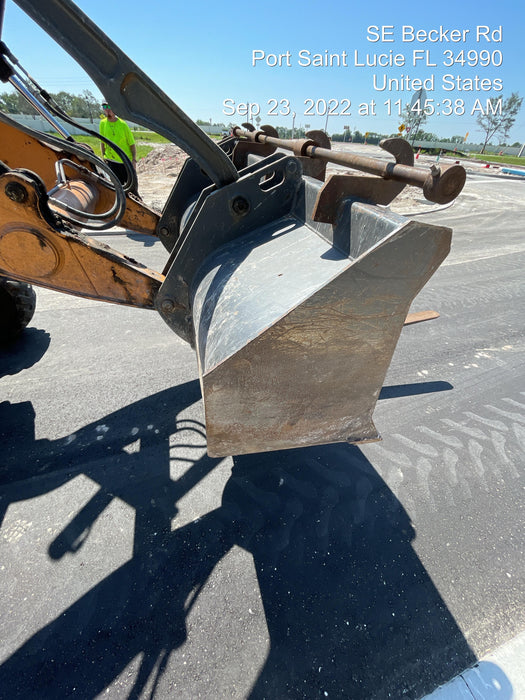 2018 Case 580N STANDARD HOE, ROPS, PILOT CONTROLS, AUX HYD