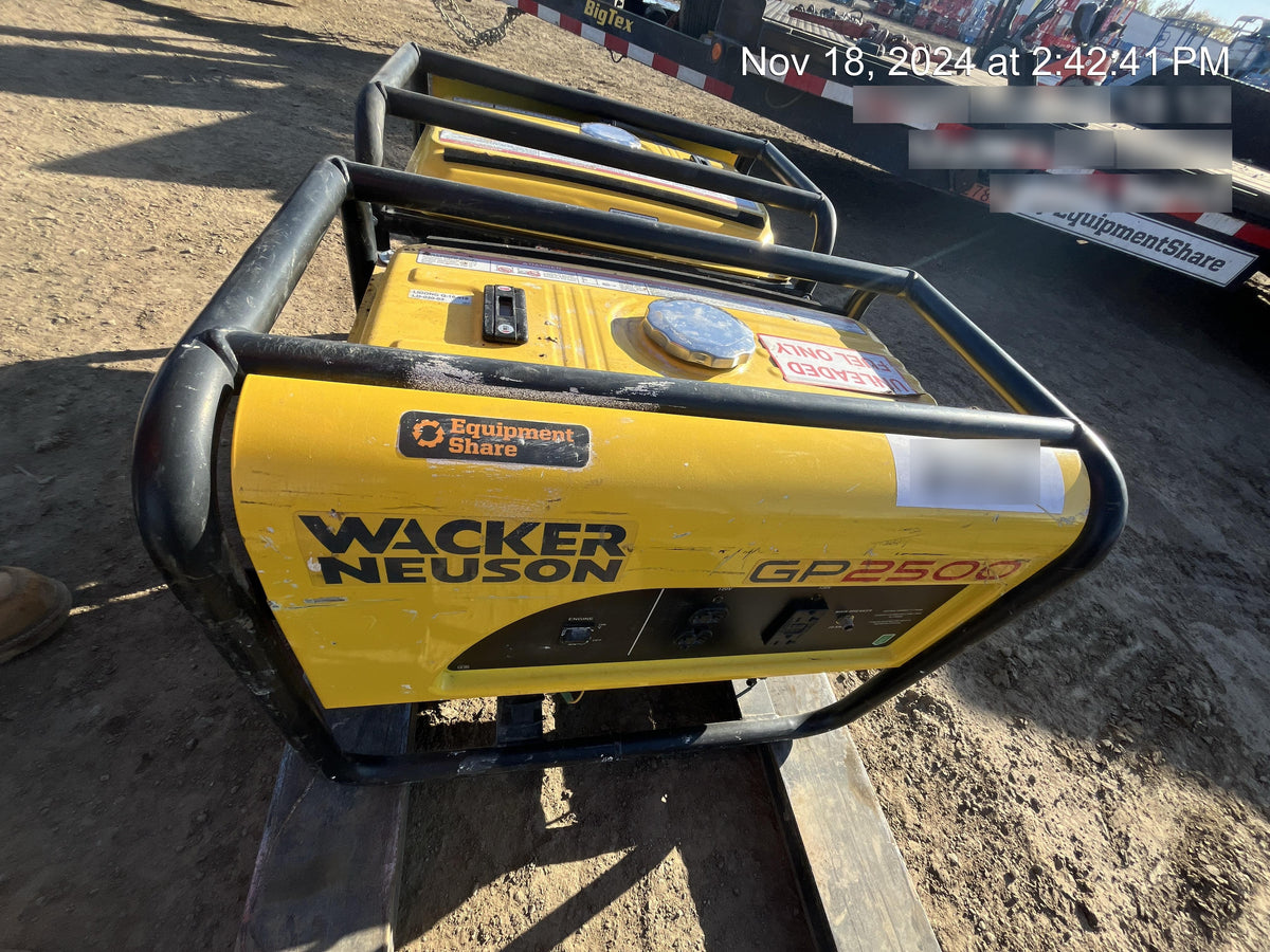 2019 WACKER NEUSON GP2500A