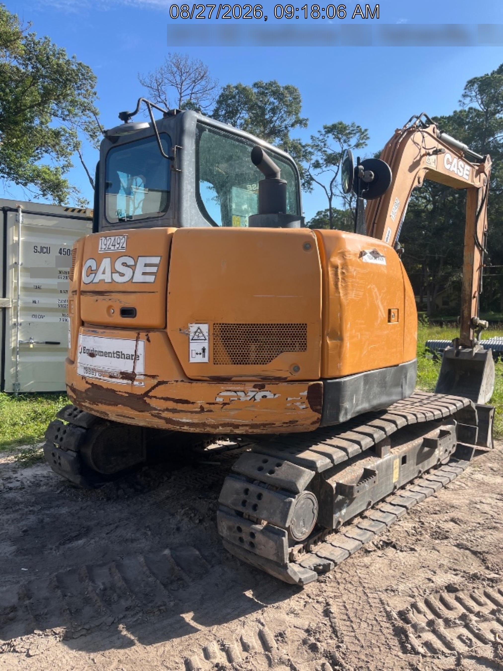 2019 CASE CX80C