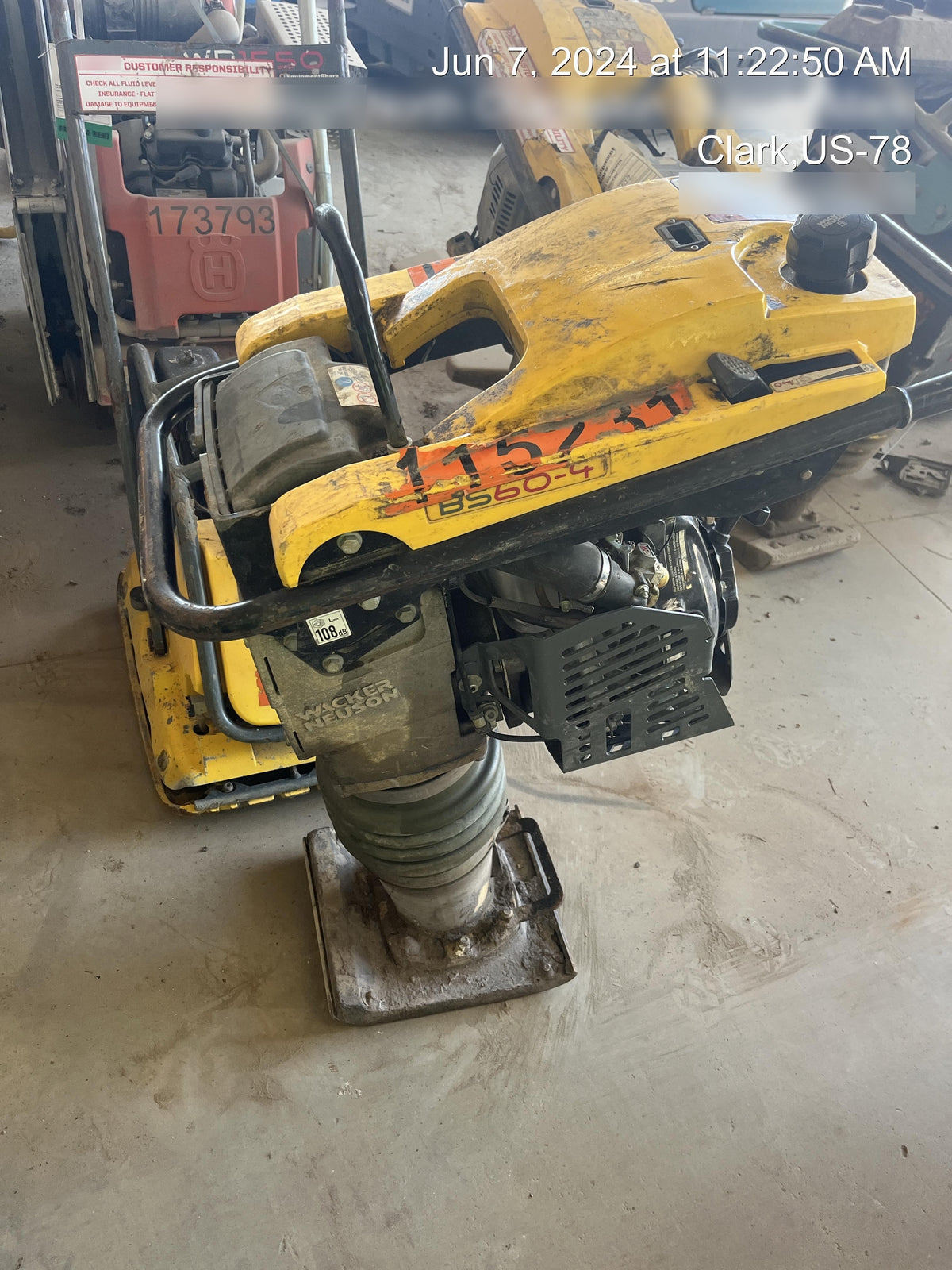 2020 WACKER NEUSON BS60-4As