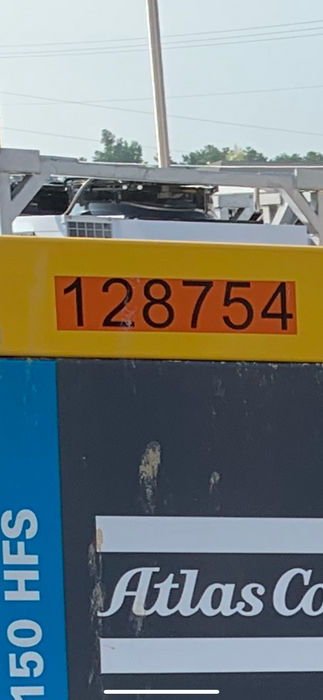 2020 ATLAS COPCO PAS 150 HF CS Enclosed