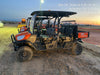 2022 Kubota RTV-X1140W-H Plastic Canopy, Windshield Acrylic Clear, LED Strobe Light, Wire Harness Kit, Back up Alarm