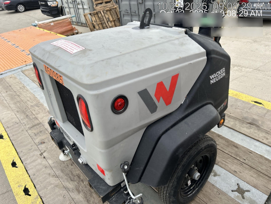 2024 Wacker Neuson LTT4 Diesel, Kohler KDW702, Deep Sea Controller, Auto Start, LED 320W, Bypass Outlet, T3