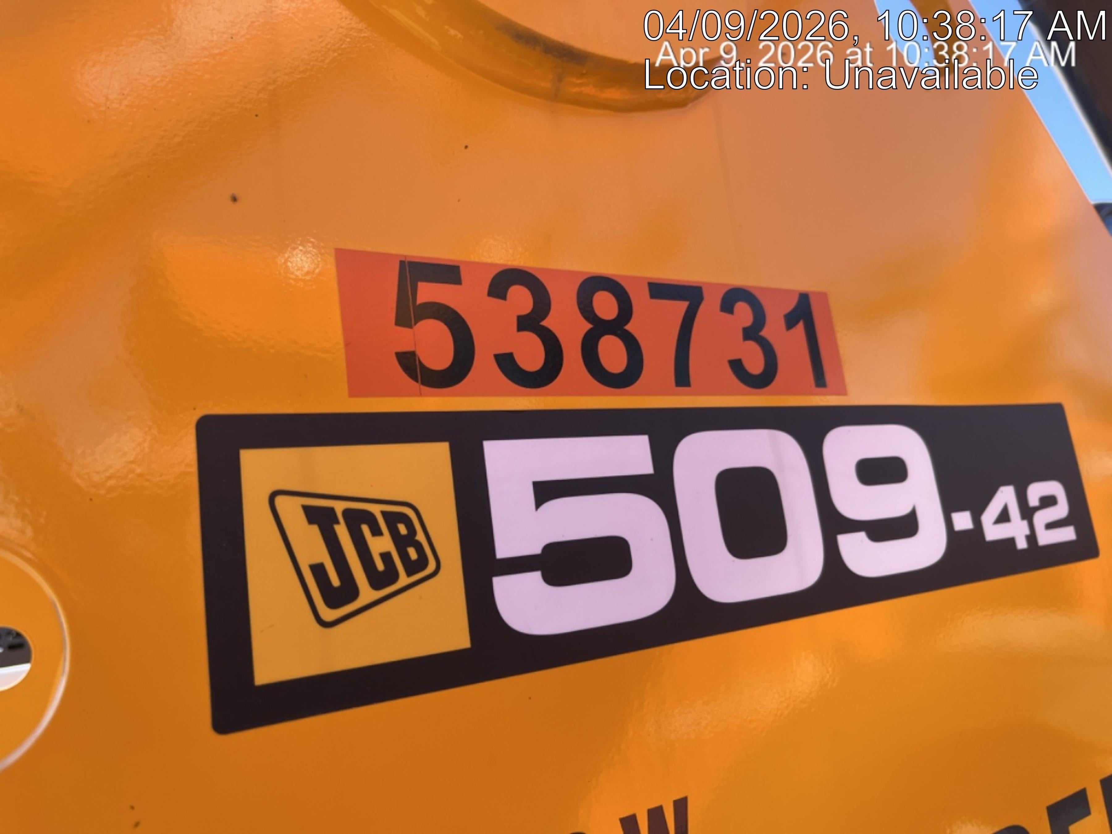 2025 JCB 509-42