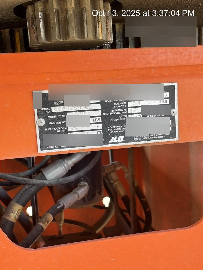 2019 JLG 660SJ