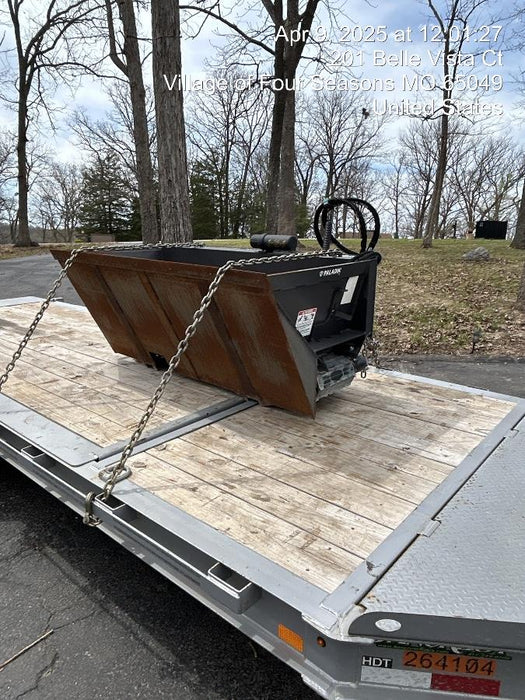 2020 PALADIN 72" Side Discharge Bucket
