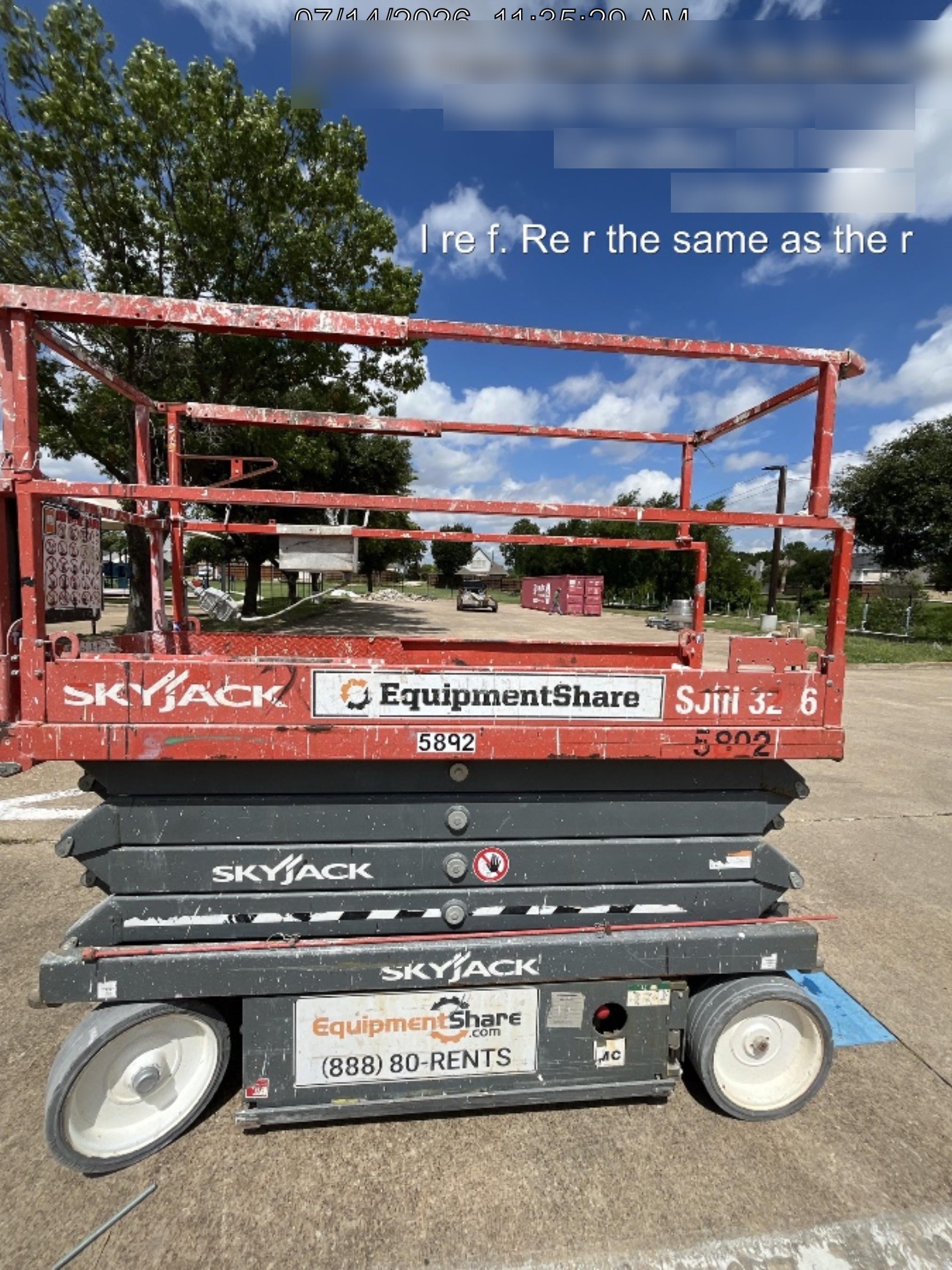2017 Skyjack SJIII-3226 Skyjack SJ3226, Trojan Battery Set, Extended Warranty 5yr/5k hr
