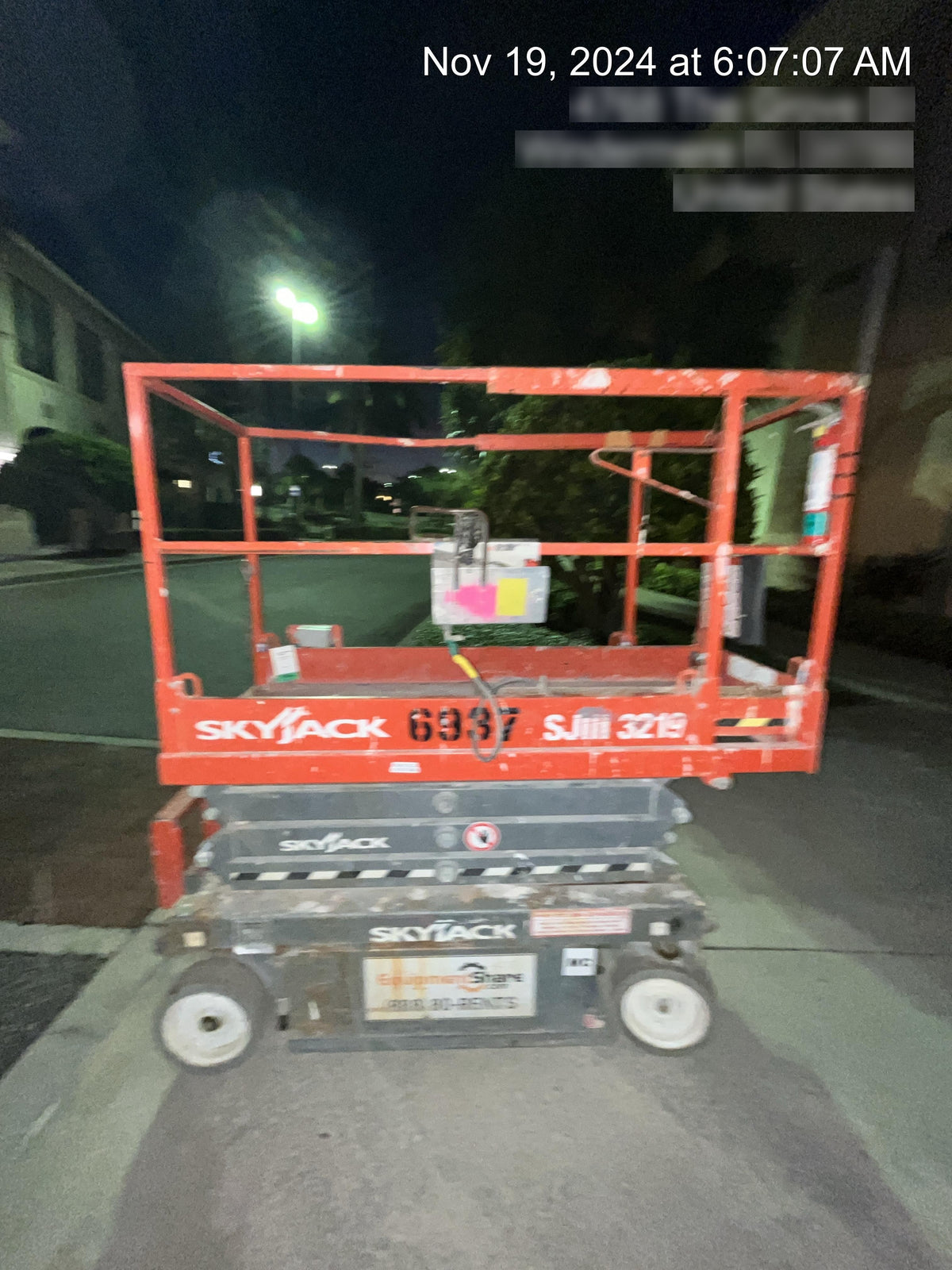 2018 SKYJACK SJIII-3219