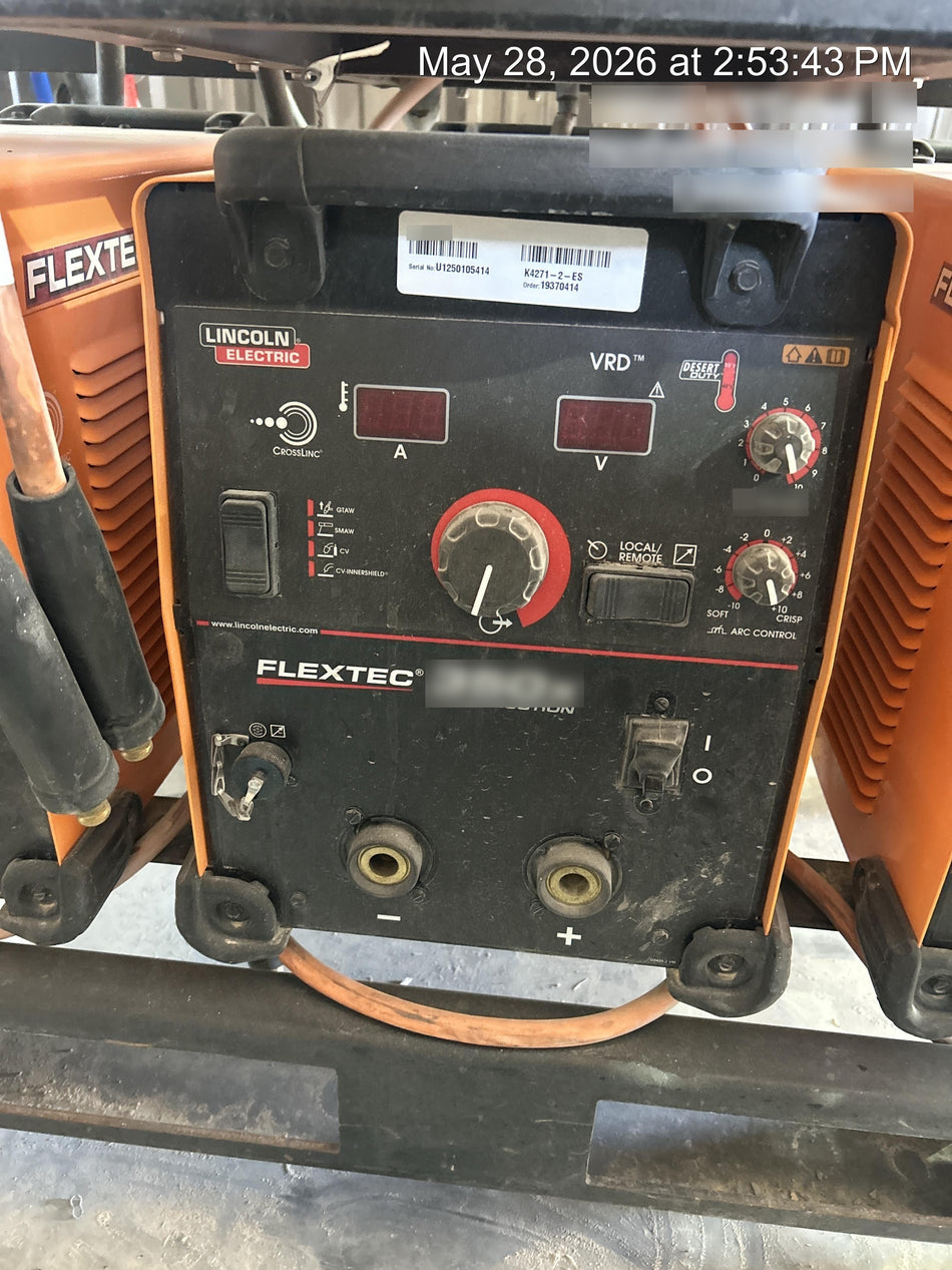 2025 LINCOLN ELECTRIC FLEXTEC 350X