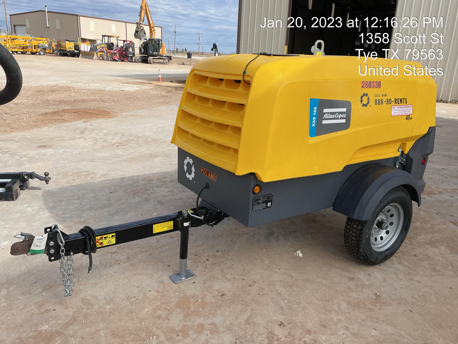 2022 ATLAS COPCO XAS188 CWK