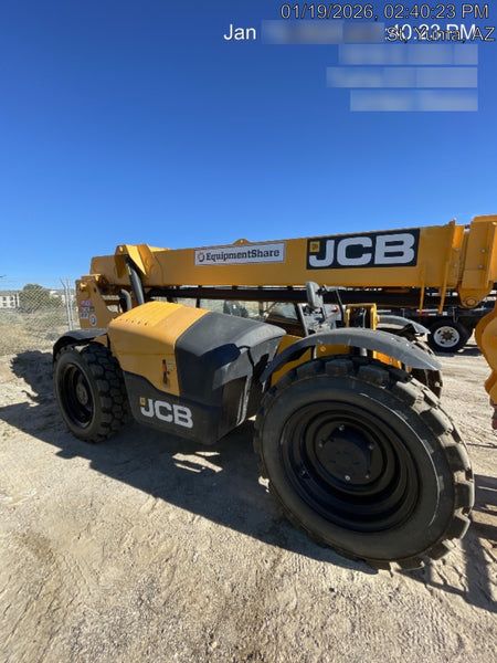 2020 JCB 509-42 Canopy, Solid Tires, Work Lights, Beacon, Aux Hydraulics, Back up Alarm, Lifting Eye, ES Decals