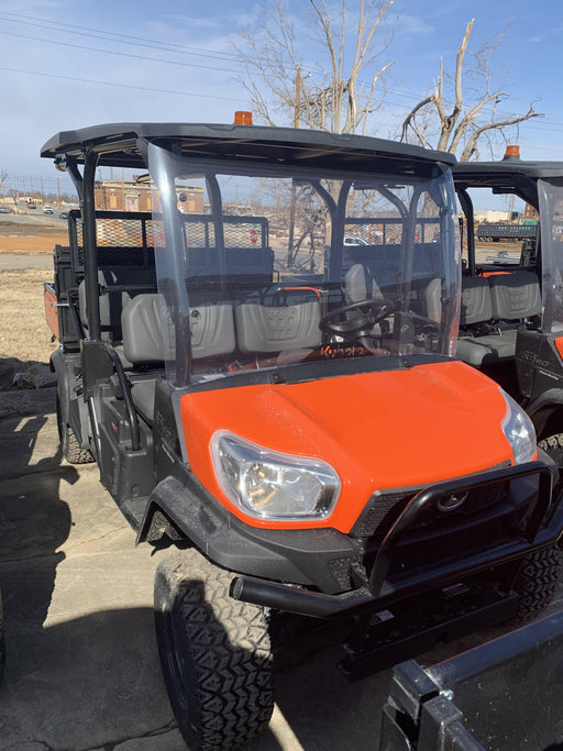 2022 Kubota RTV-X1140W-H Plastic Canopy, Windshield Acrylic Clear, LED Strobe Light, Wire Harness Kit, Back up Alarm