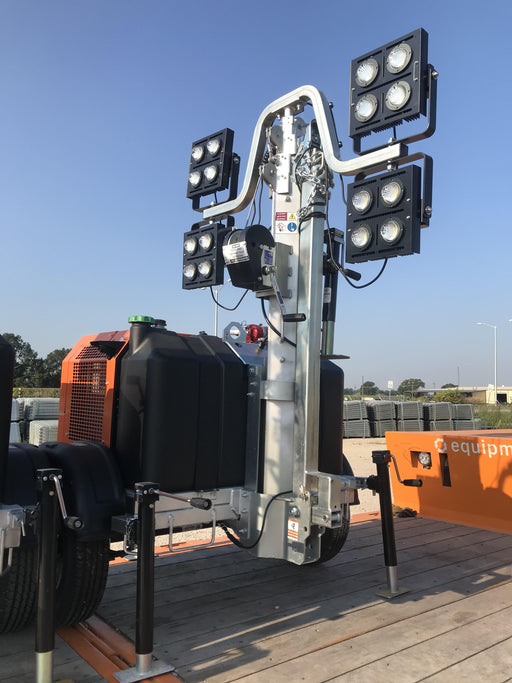 2024 Wanco WLTT-4MM4K Diesel, Deep Sea Controller, Shore Power Plug, Auto Start, (4) 350W LED Floodlights, 4kW Generator, 60 Gal Fuel Tank, 2" Ball, T3