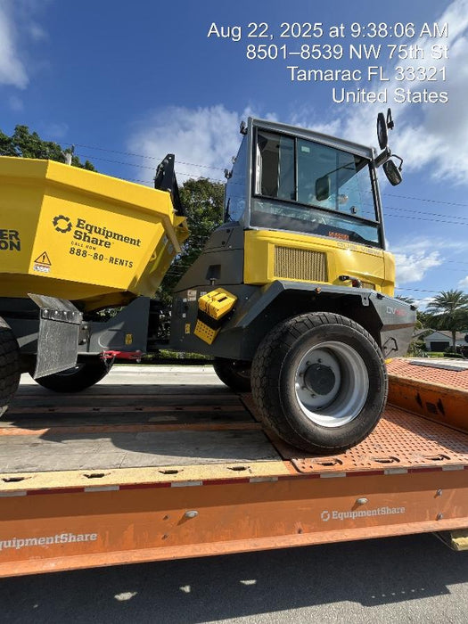 2025 WACKER NEUSON DV605 Cab Turf Tires
