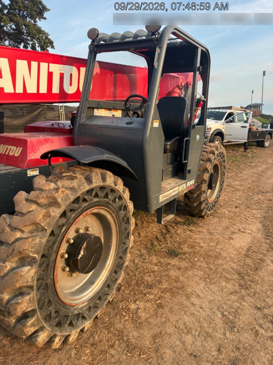 2019 Manitou MTA8044 MTA8044 - 74 HP T4, Canopy, Worklights/Strobe, Beacon, 66" Carriage, 48" Forks, Solid Tires, Lift Hook, Aux Hydraulics