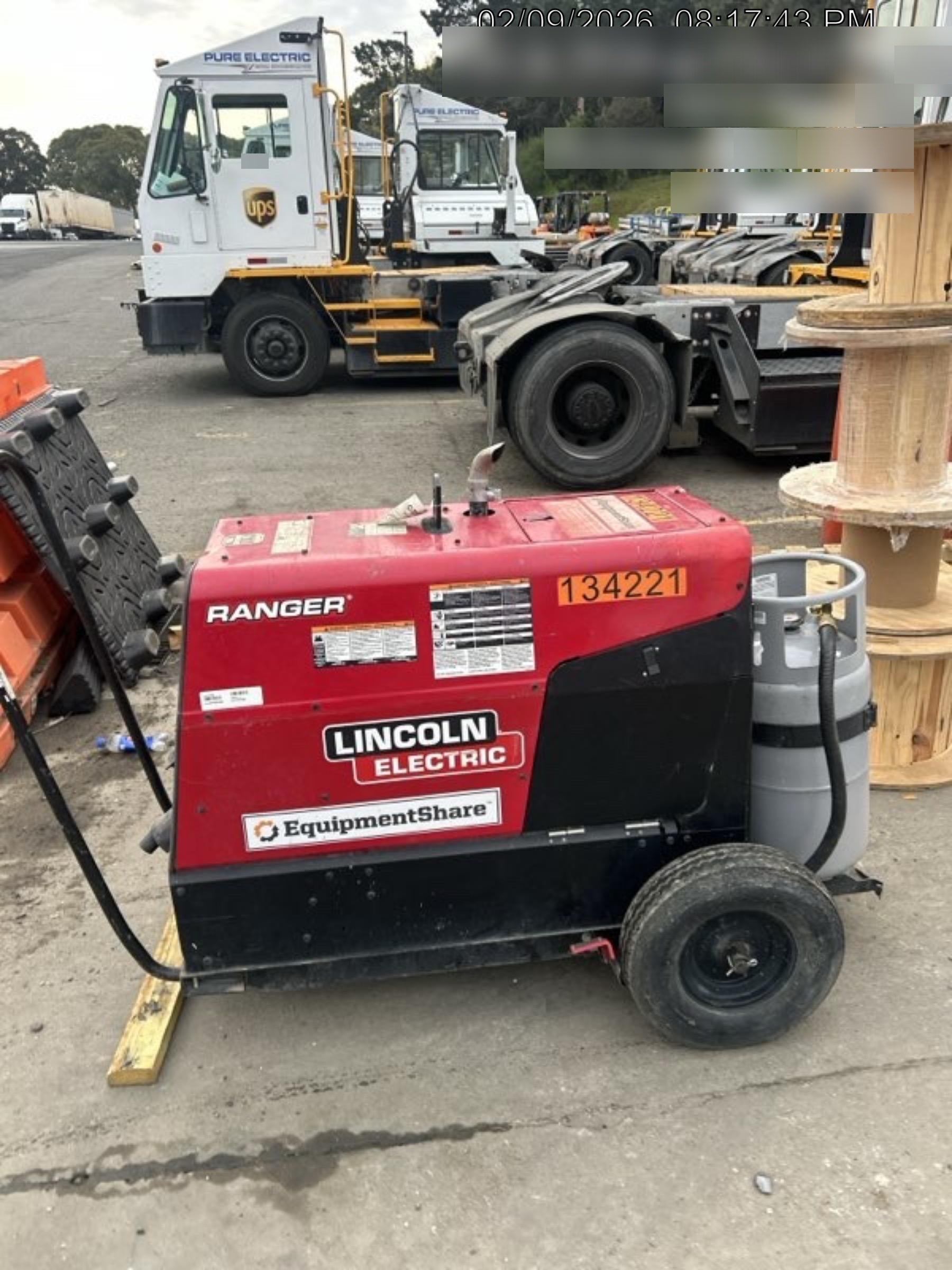 2021 Lincoln Electric Ranger 305 LPG Kohler One-Pak