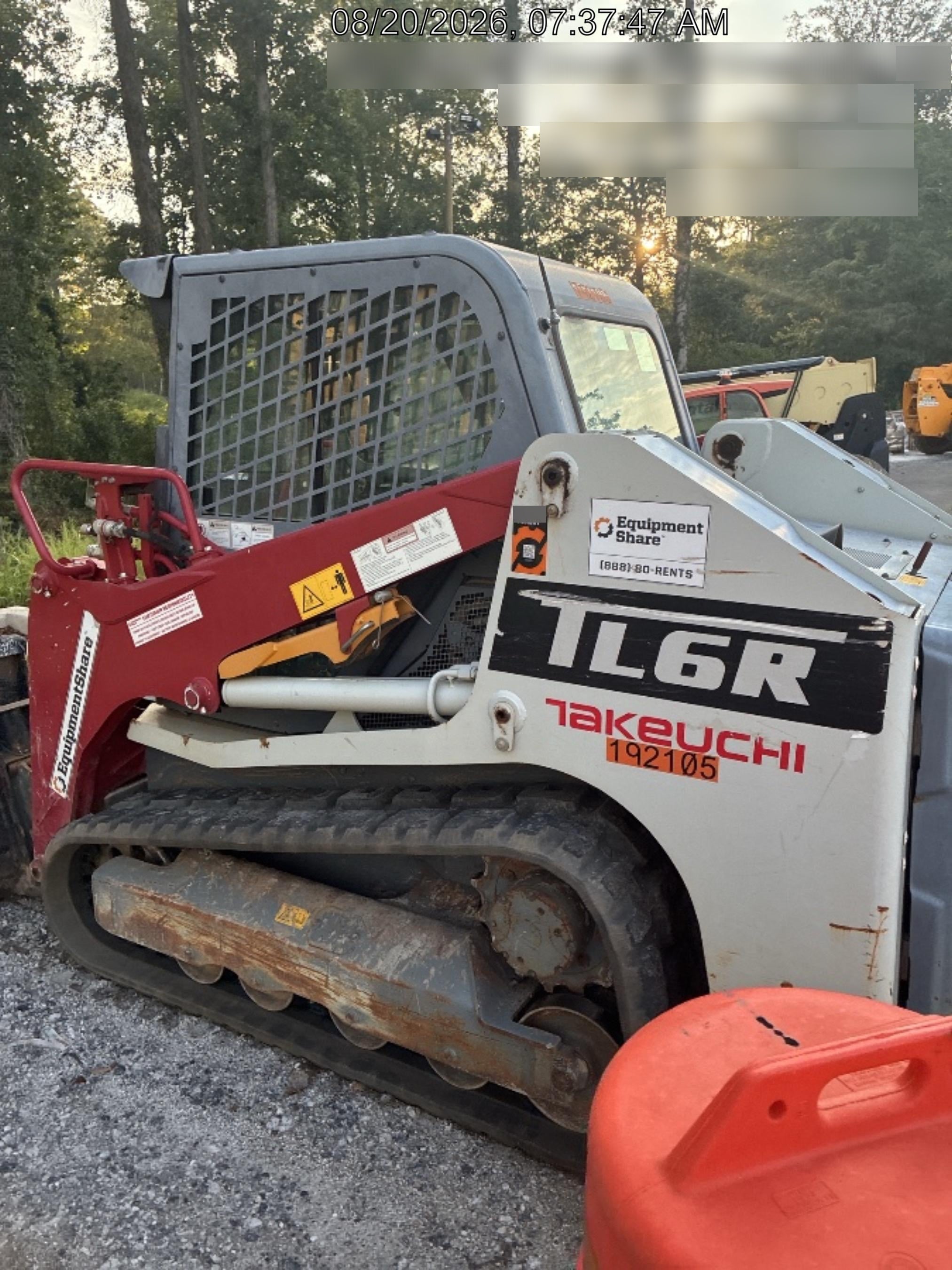 2021 TAKEUCHI TL6CR