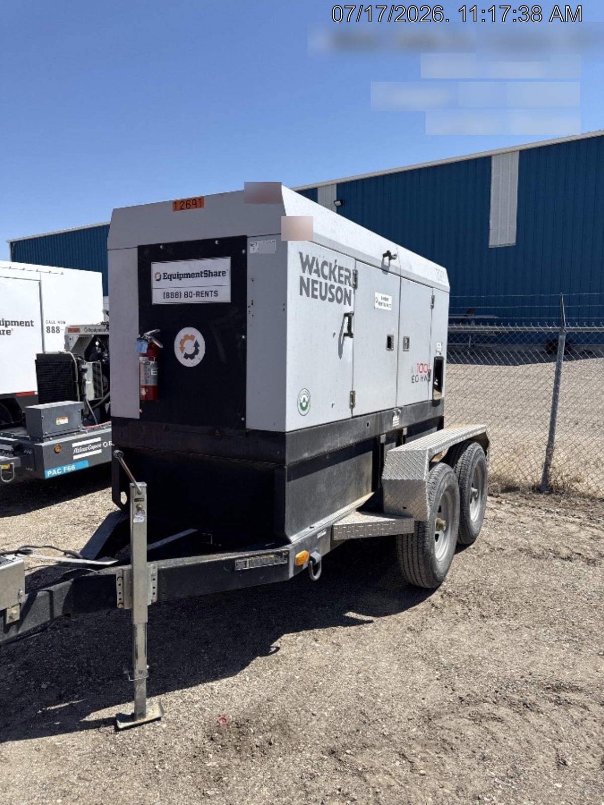 2018 WACKER NEUSON G100