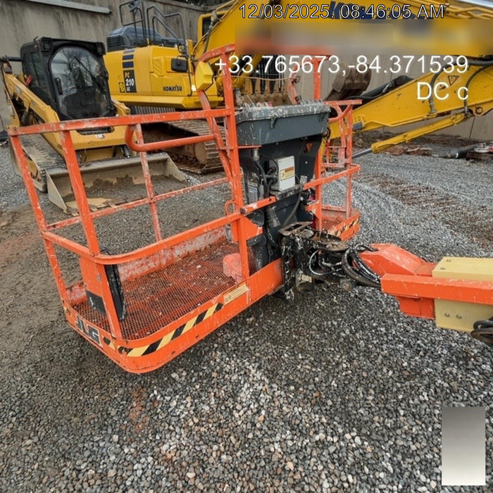 2020 JLG 400S Deutz Diesel, 4wd, FF Tires, Inward Self Closing Gate, Tool Tray, Beacon, 7.5kW Generator