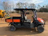 2021 Kubota RTV-X1140W-H Plastic Canopy, Windshield Acrylic Clear, LED Strobe Light, Wire Harness Kit, Back up Alarm