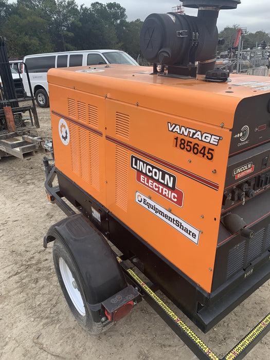 2021 Lincoln Electric Vantage 549X Ready Pak 3, ORANGE (includes trailer, cable rack, fender light kit)