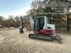 2019 Takeuchi TB290 Cab/Heat/AC Rubber tracks, Dozer blade, Travel alarm, Auxiliary hydraulics w/Manual QC, Hydraulic thumb, 18", 24", and 36" Buckets