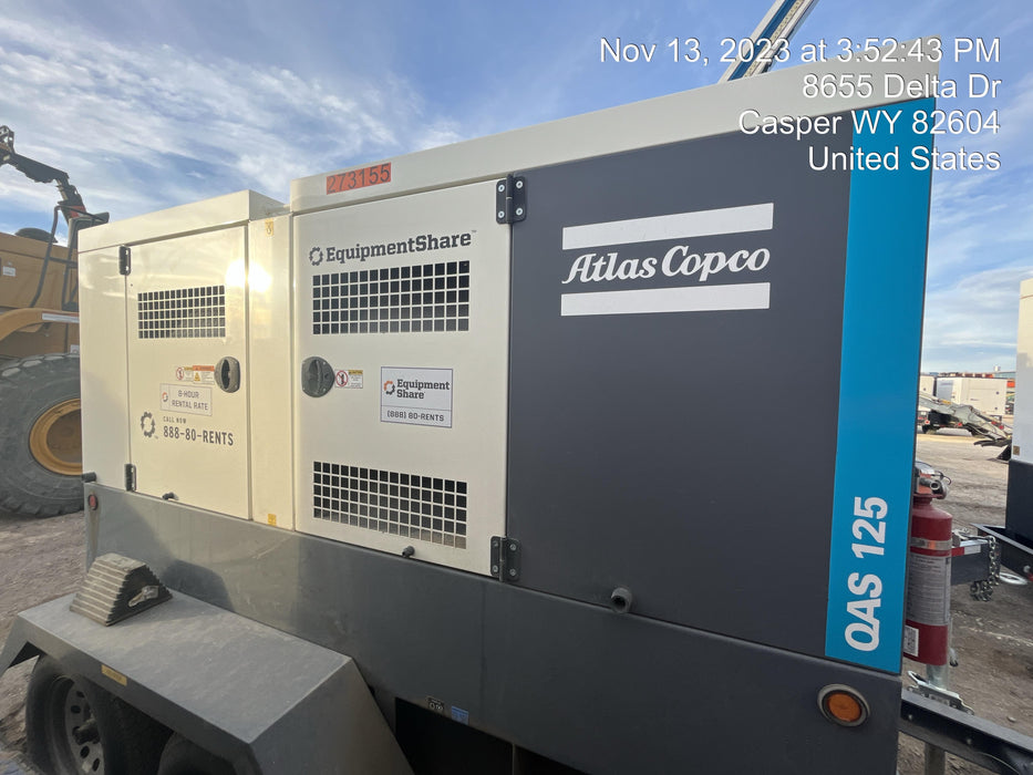 2022 ATLAS COPCO QAS 125