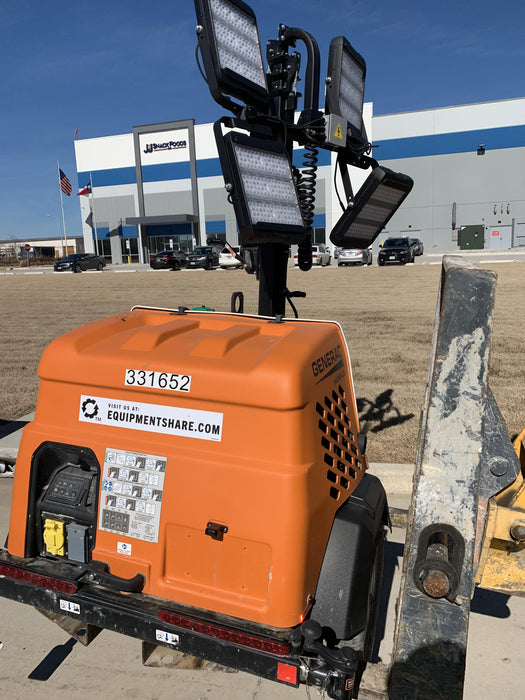 2023 Generac MLT2 Diesel, Flex Switch 120V Input, Powerzone Controller, (4) 320W LED Lights, 4kW Generator, 39.9 Gal Fuel Tank, 2" Ball, T3