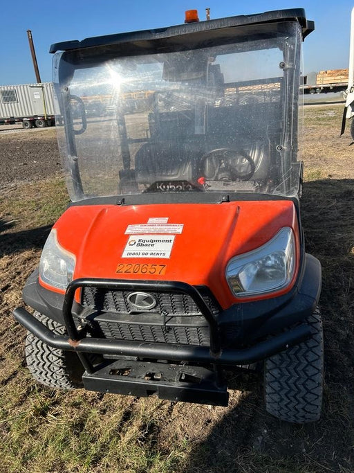 2022 Kubota RTV-X1140W-H Plastic Canopy, Windshield Acrylic Clear, LED Strobe Light, Wire Harness Kit, Back up Alarm