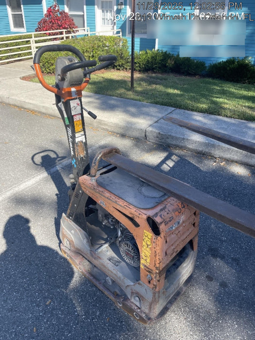 2023 Multiquip MV308GH Honda GX270, 18" Plate, Tachometer