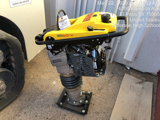 2020 WACKER NEUSON BS60-4As