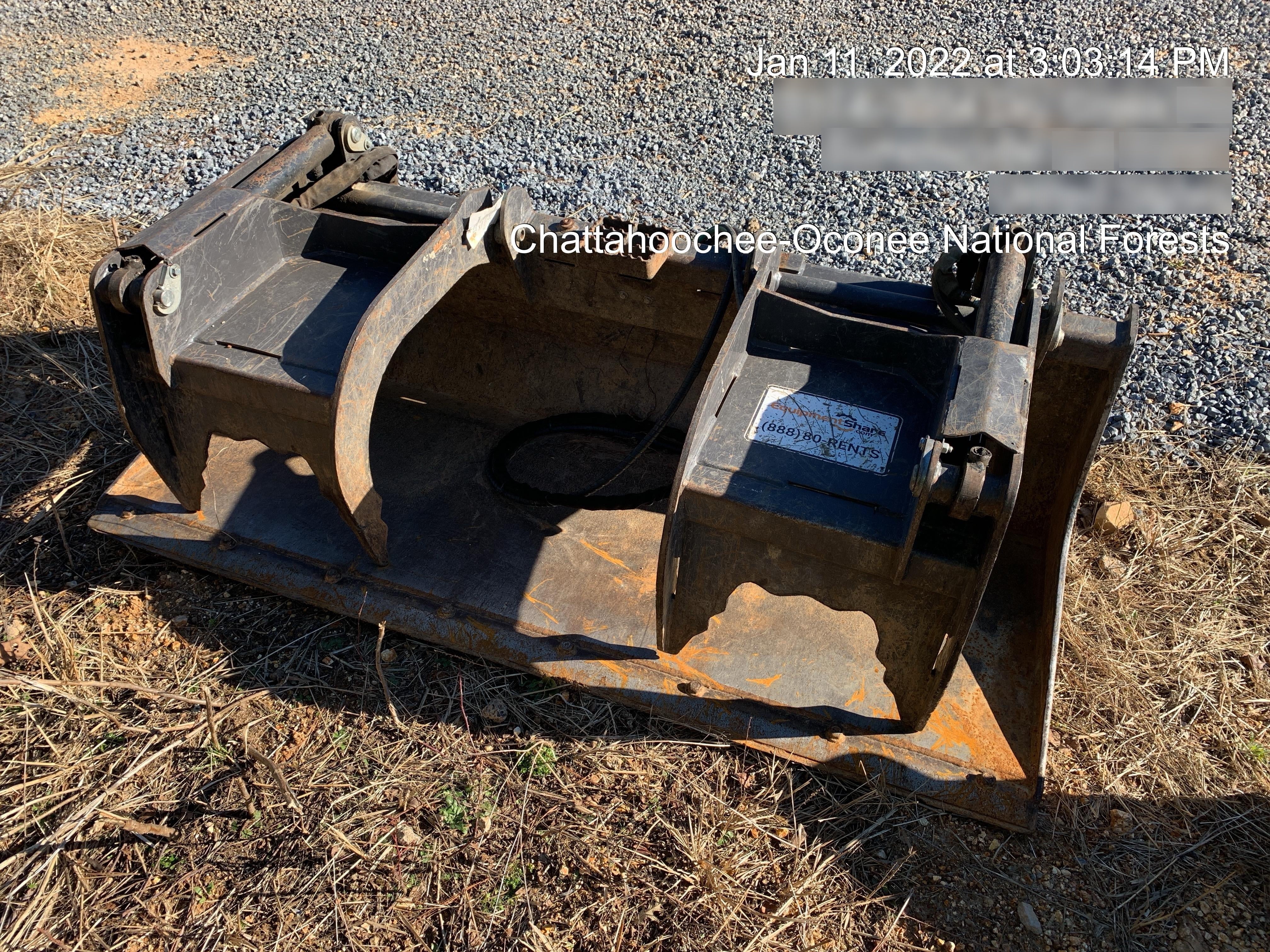 2018 PALADIN 76" Scrap Grapple Bucket - Paladin