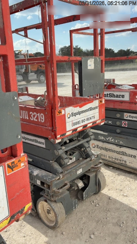 2019 Skyjack SJIII-3219 Standard Options, Trojan Batteries