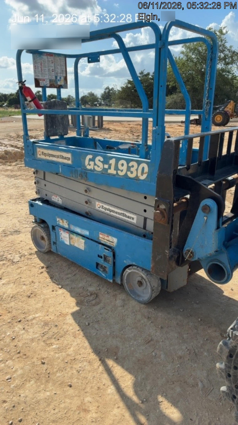 2017 Genie GS-1930 Genie GS1930 Scissor Lift