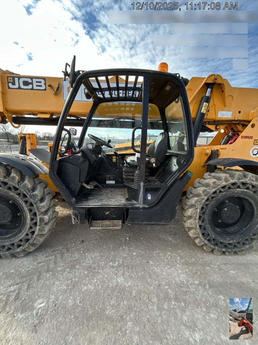 2020 JCB 510-56 Canopy, Solid Tires, Work Lights, Beacon, Aux Hydraulics, Back up Alarm, Lifting Eye, ES Decals