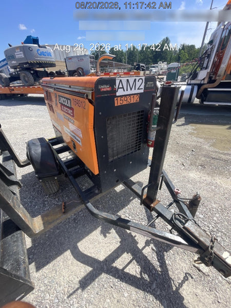 2021 Lincoln Electric Vantage 322 Vantage 322 Ready Pak 3 w/ Decals, ORANGE (includes trailer, cable rack, fender light kit) NO Telematics