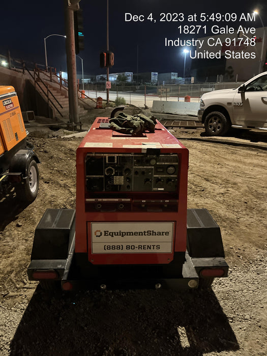 2022 Shindaiwa DGW400MDL Kubota D902 Engine, 23 HP, Dual Op Welder, Wire, Arc, Droop Stick, Tig, and CC Stick Functionality, Simulphase, 3 Phase and 1 Phase Gen Output, Single Axle NB Trlr, Slr Trckl Chrg 12V 12W, Fire Ext