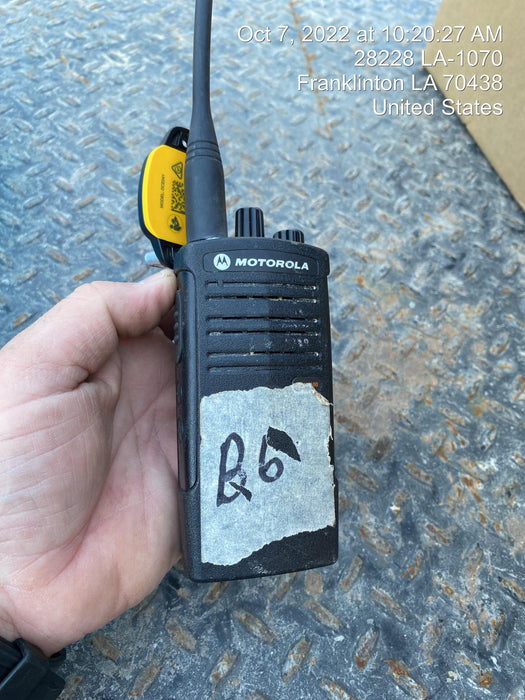 2020 MOTOROLA RDU4100